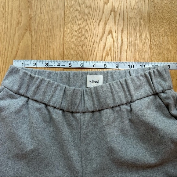 ARITZIA WILFRED LIGHT GREY TROUSER - S - Picture 13 of 13